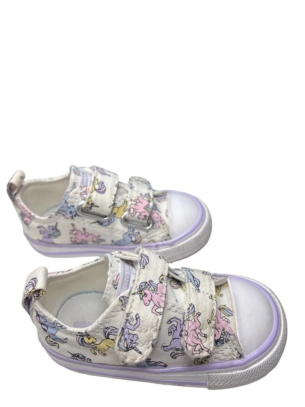 Converse Kids' Unicorn Sneakers Size 5 & 6 2 pairs
